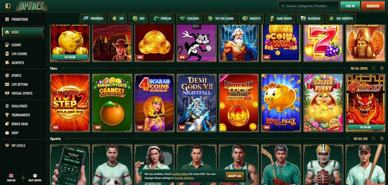 Spybet Casino - Recenzja i Opinie 2026 Casino